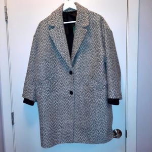 Woman coat size 8-10 TOPSHOP